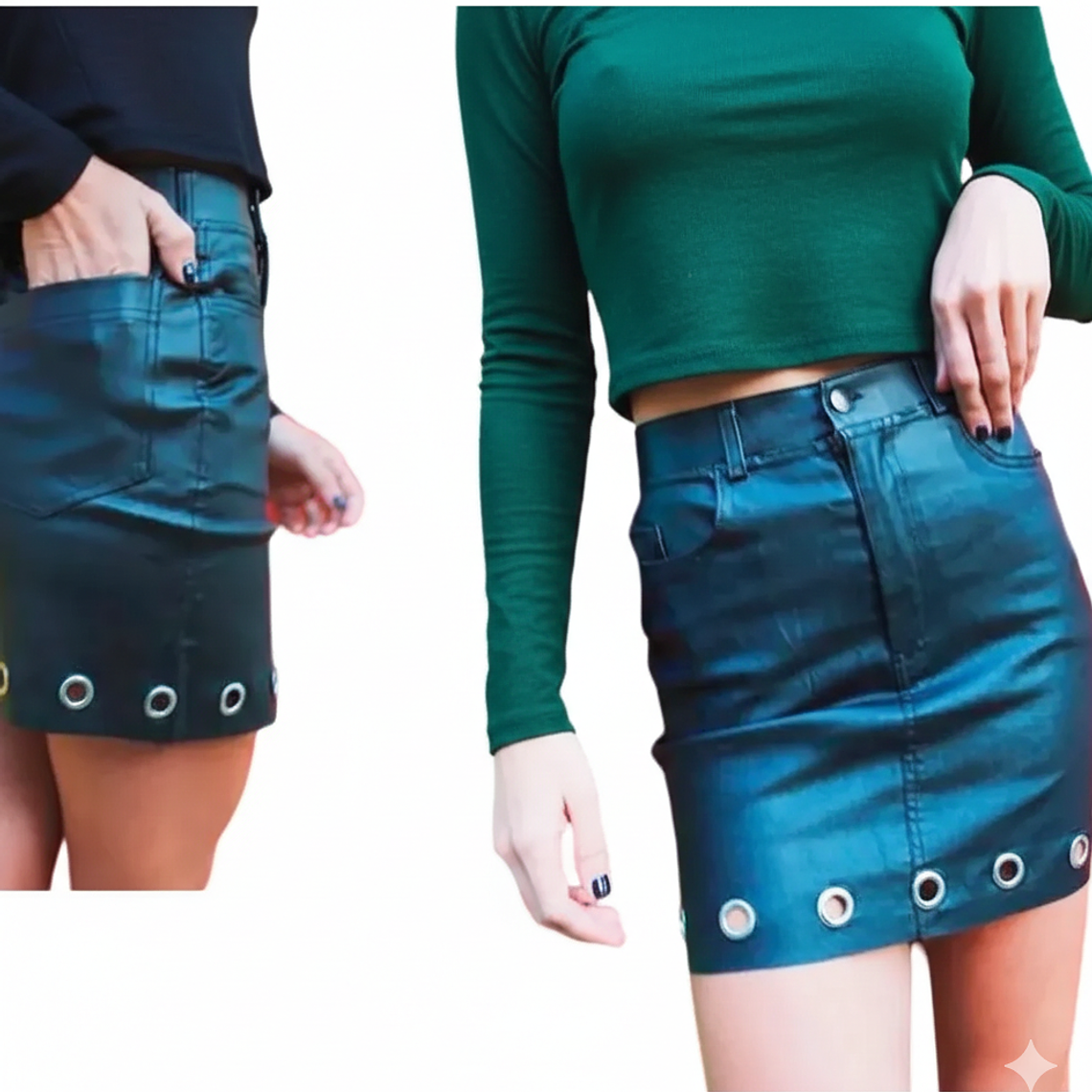 Molde Digital Pollera Con canesu  bolsillos Pack Talles S A Xxl 2