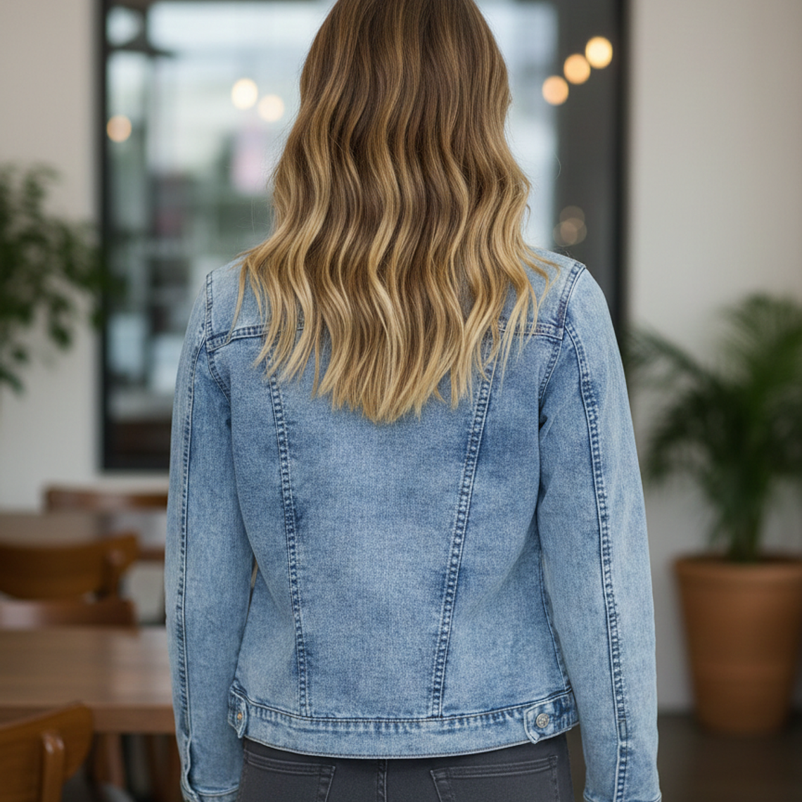 Molde Digital Chaqueta/campera Corte Jean, Talles S Al Xxl 2