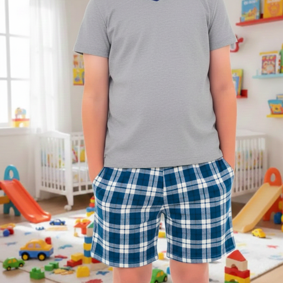 Molde Digital Short Pijama Niños, Patron Pack Talles 2 Al 16 1