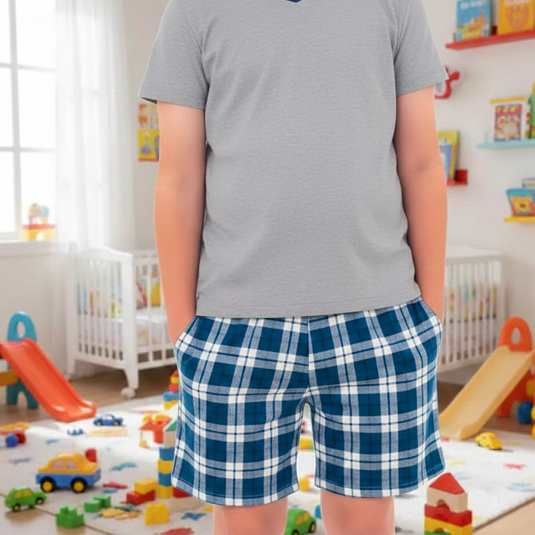 Molde Digital Short Pijama Niños, Patron Pack Talles 2 Al 16 1