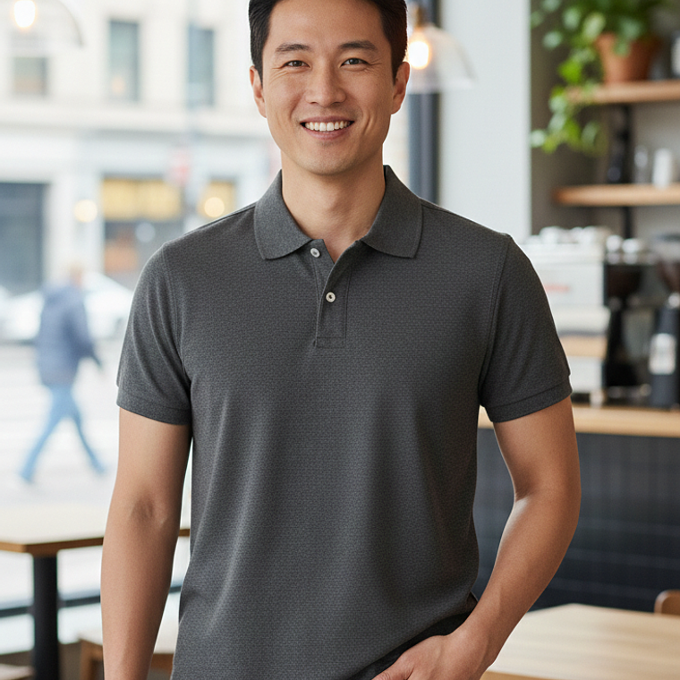 Molde Digital Chomba/polo Hombre Patron Pack 5 Talles! 1