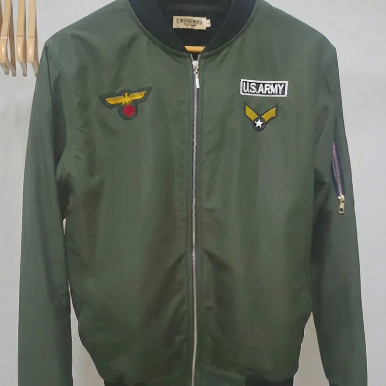 Molde Digital Chaqueta Bomber Hombre Pack Talles S Al Xxl 2