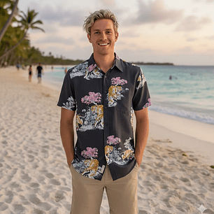 Molde Digital Camisa Manga Corta Hombre Pack De 5 Talles!