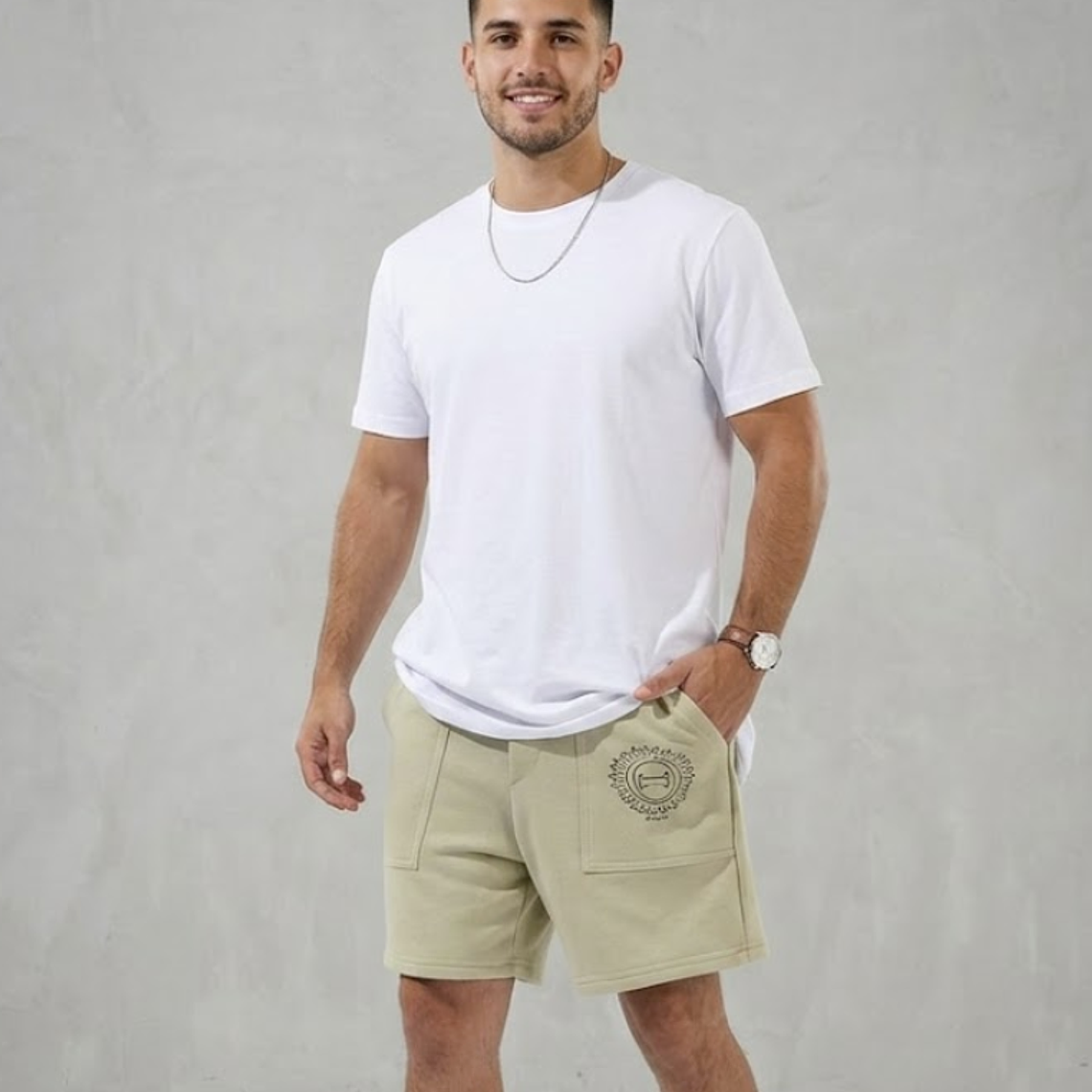 Molde Digital Bermuda Bolsillo Plaque Hombre, Talles S A Xxl 4