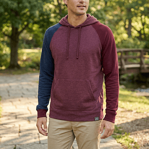 Molde Digital Buzo Ranglan Con capucha y bolsillo Talles S A Xxl