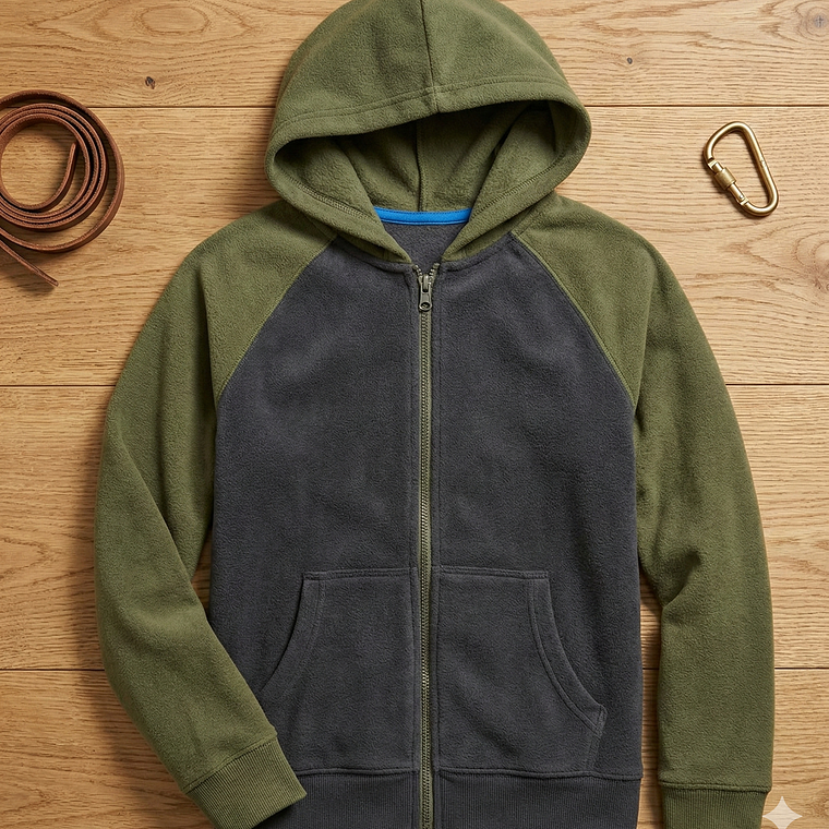 Molde Digital Chaqueta Manga Ranglan Niños, Talles 2 Al 16 2