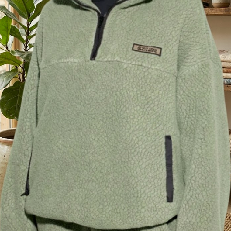 Molde Digital Polerón Unisex Oversize Cuello Alto, Talles S Al Xxl 1