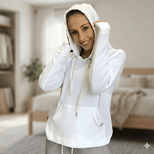 Molde Digital Polerón Canguro Para Punto/polar, Talles S Al Xxl