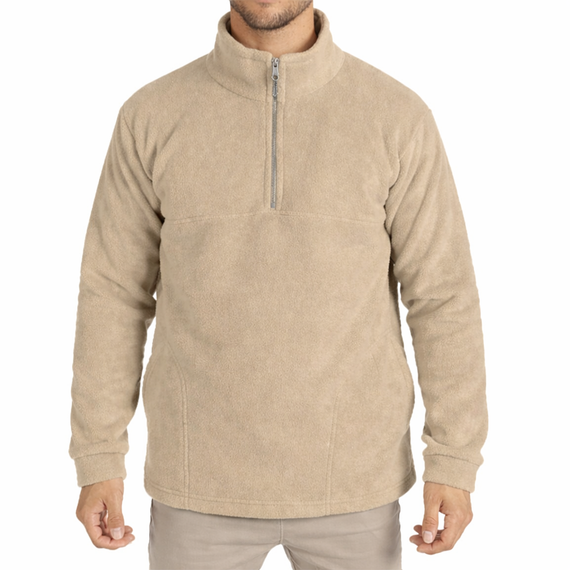 Molde Digital Buzo Polar Con cierre y Cuello Alto, Talles 3xl Al 7xl 1