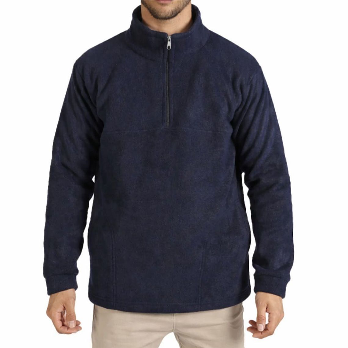 Molde Digital Polerón Polar Con cierre y Cuello Alto, Talles 3xl Al 7xl 1