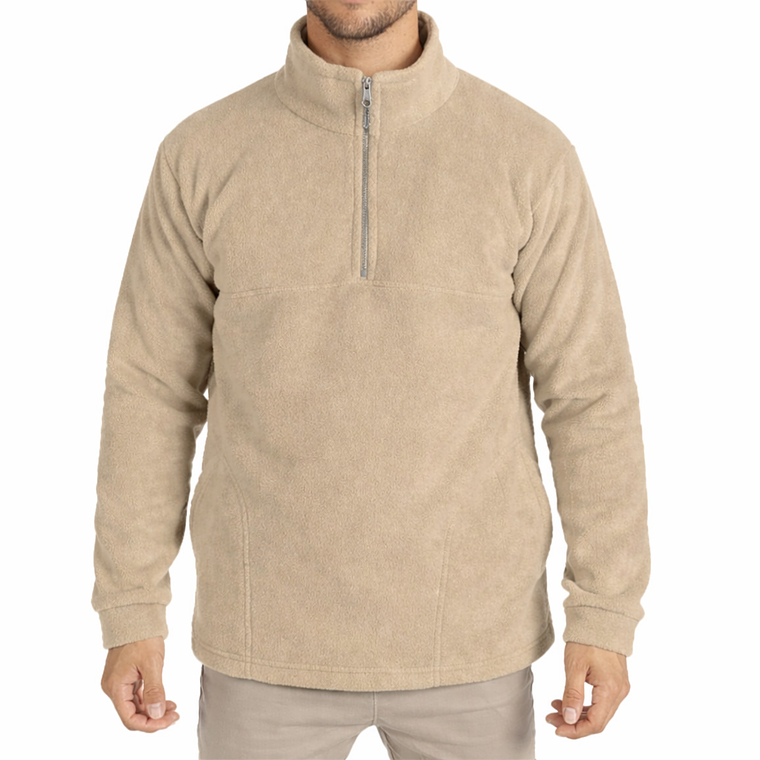 Molde Digital Polerón Polar Con cierre y Cuello Alto, Talles 3xl Al 7xl 2