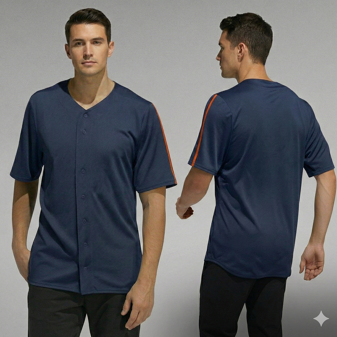 Molde Digital Camiseta Beisbolera, Pack Talles S Al Xxl 4