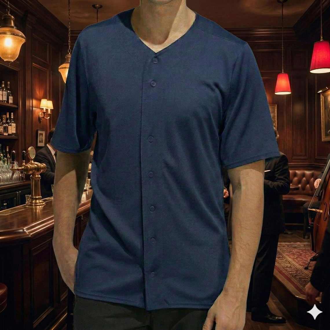 Molde Digital Camiseta Beisbolera, Pack Talles S Al Xxl 5