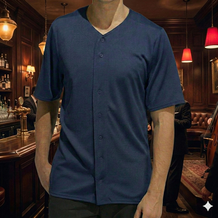 Molde Digital Camiseta Beisbolera, Pack Talles S Al Xxl 5