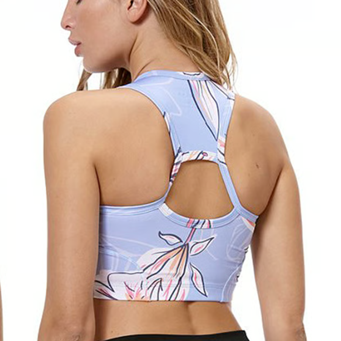 Molde Digital Top Deportivo Recortes Y Cut Out, pack 5 Talles 2