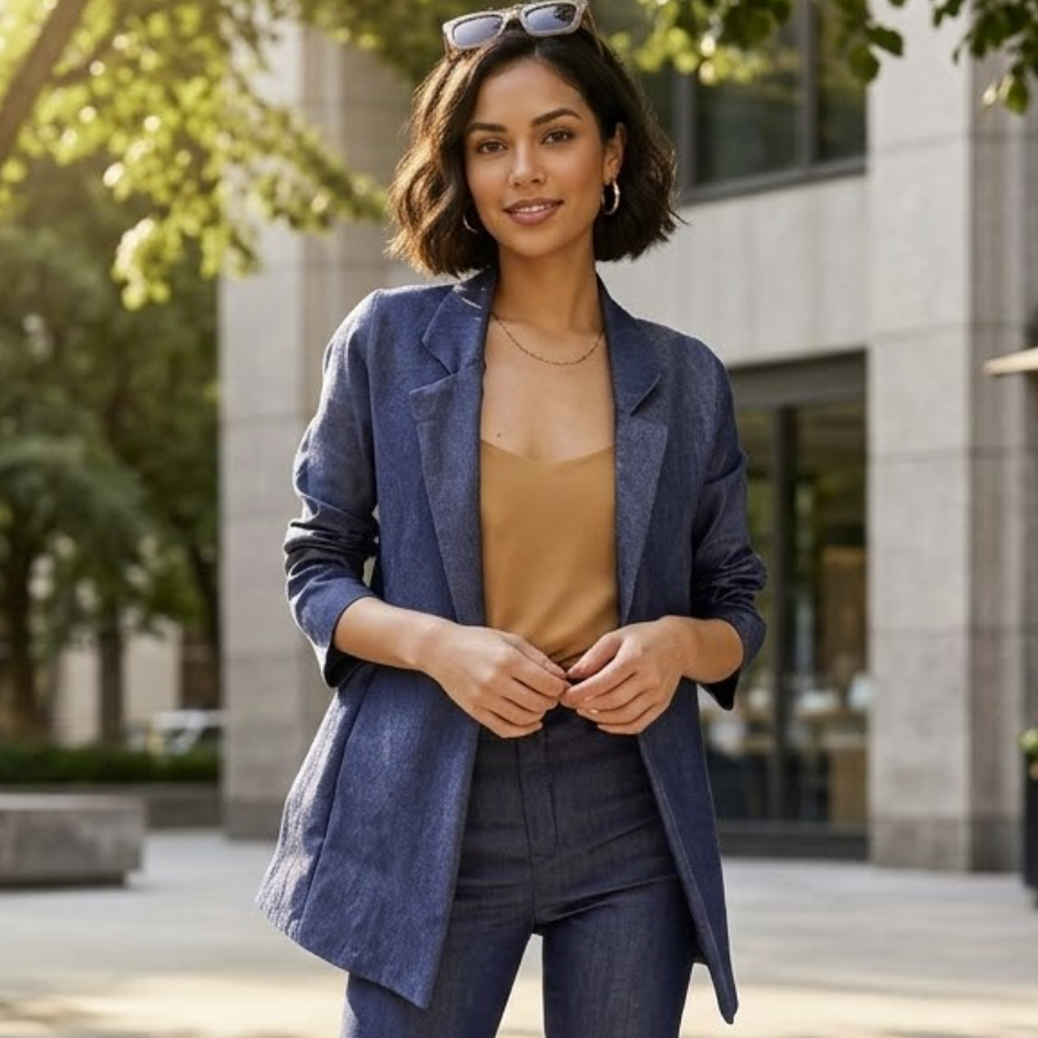 Molde Digital Blazer Sin Forro Con bolsillo lateral, Talles S A Xxl 1