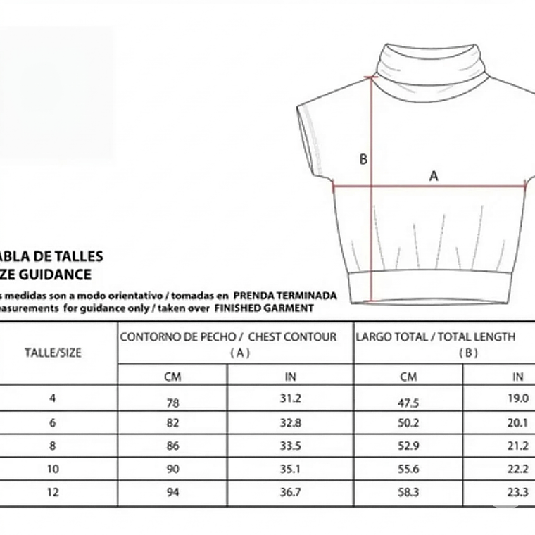 Molde De Costura, Patron Poleron M/corta Nena, Imprimible 2