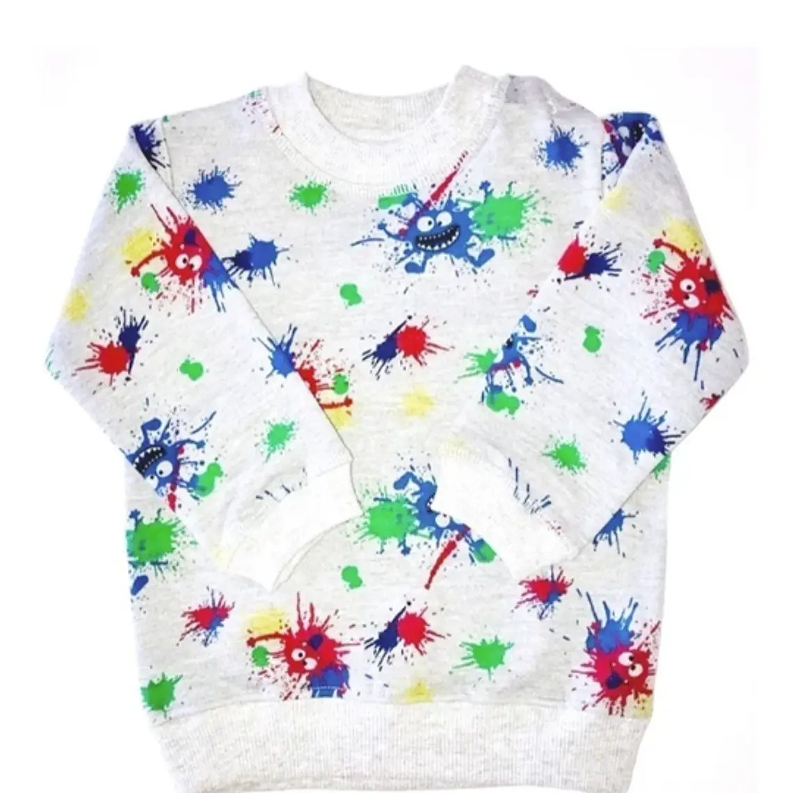 Molde Digital Polerón Bebe Abertura 1 Hombro,pack Talles 1 Al 5 1