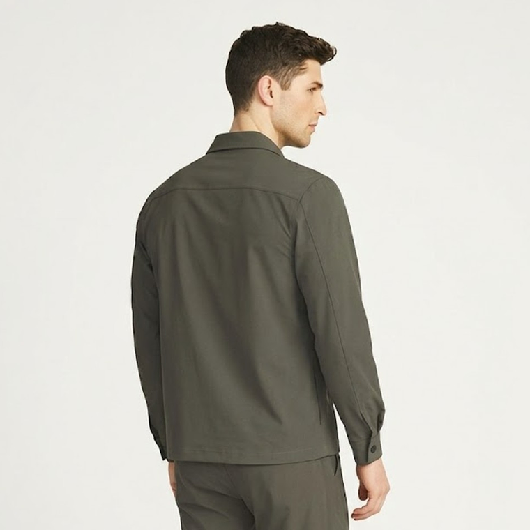 Molde Digital Campera Cuello Sport C/canesu, Talles S Al Xxl 2