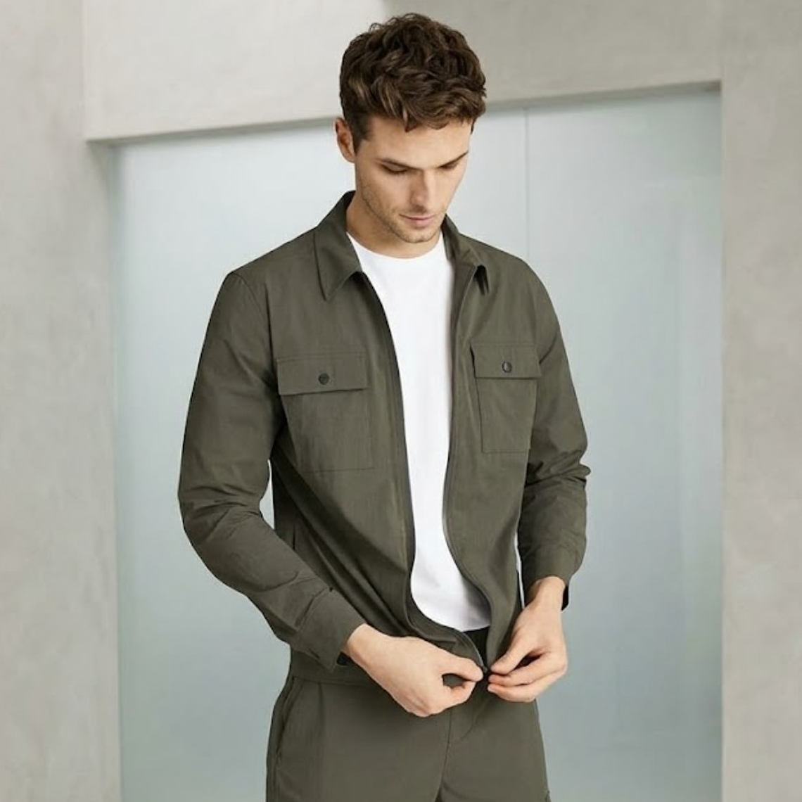 Molde Digital Campera Cuello Sport C/canesu, Talles S Al Xxl 1