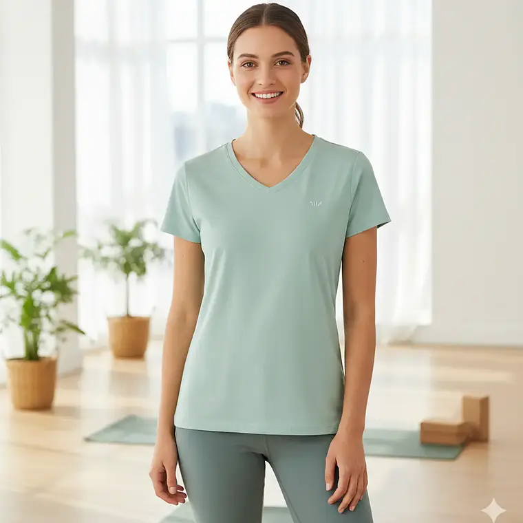 Molde Digital Polera Mujer Escote V Pack Talles S A Xxl 1