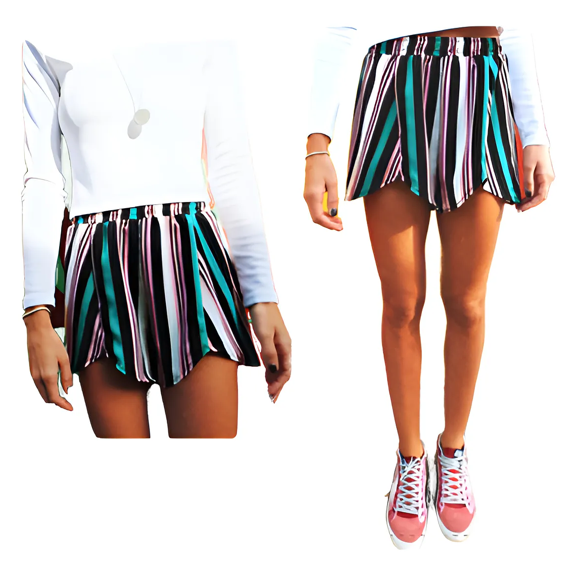 Molde Digital Short Ruedo Con Forma Pack Talles S A Xxl 2