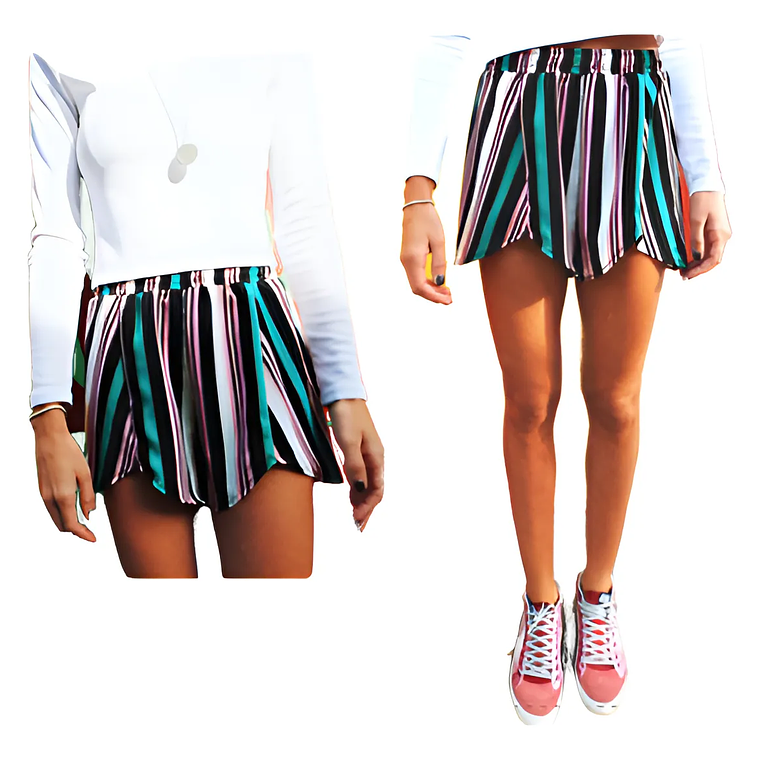 Molde Digital Short Ruedo Con Forma Pack Talles S A Xxl 2