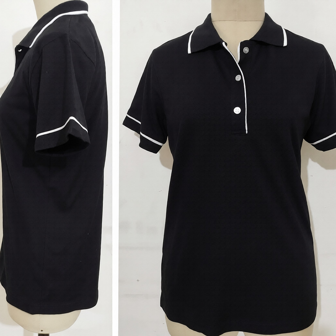 Molde Digital Chomba / Polo Mujer Con Vivos, Talles S Al Xxl 2