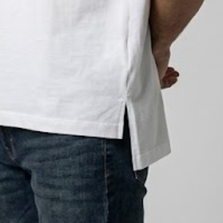 Molde Digital Camiseta Ruedo Irregular, Pack Talles S Al Xxl 1