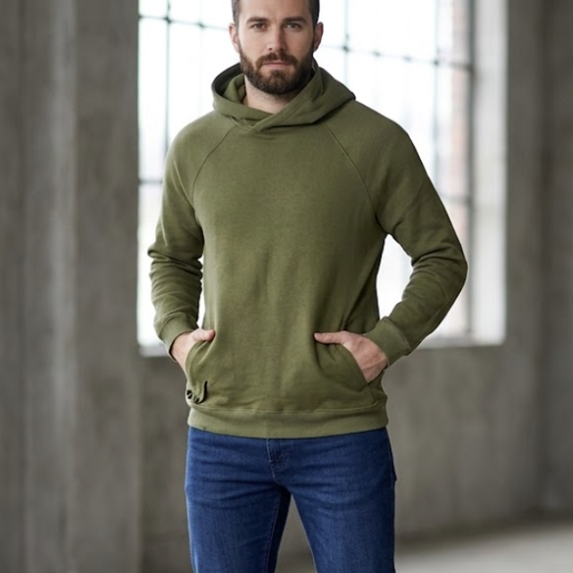 Molde Digital Buzo Manga Ranglan Cuello Alto, Talles S A Xxl 1