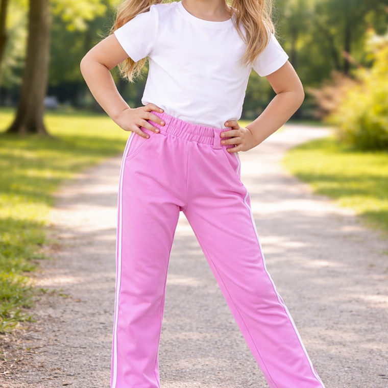 Molde Digital Pantalon Para Bengalina Niña, Talles 2 Al 12 1