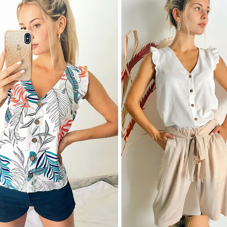 Molde Digital Musculosa C/botones Sisavolado, Talles S A Xxl 2