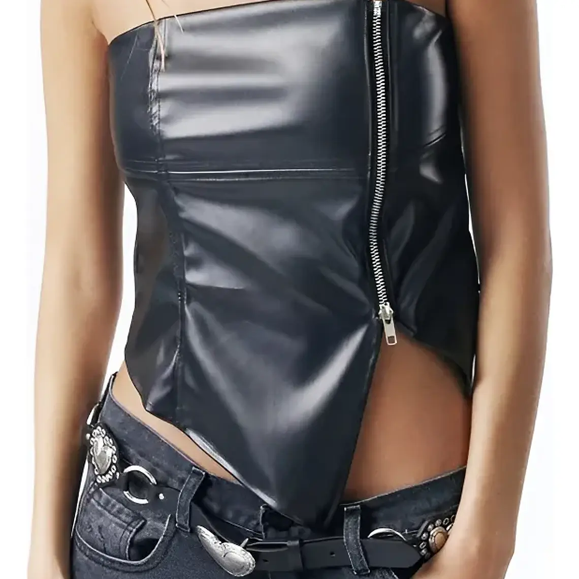 Molde Digital Top Estilo Straples Con Cierre, Talles S A Xxl 2