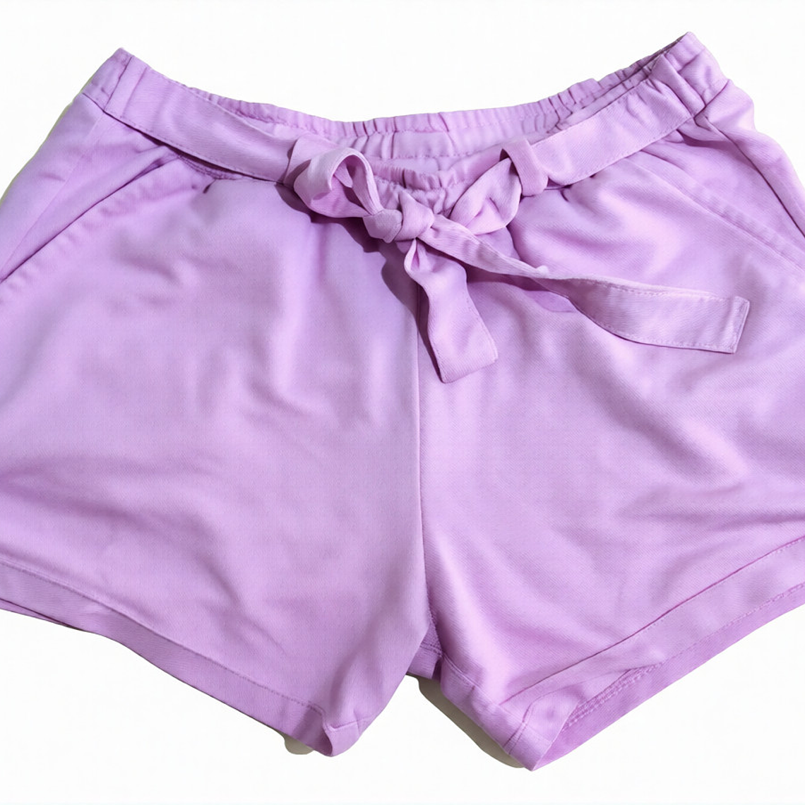 Molde Digital Short Niña Con Lazo De Punto, Talles 2 Al 16 1