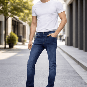 Molde Digital Jean Recto clasico Hombre, Talles 3xl Al 7xl