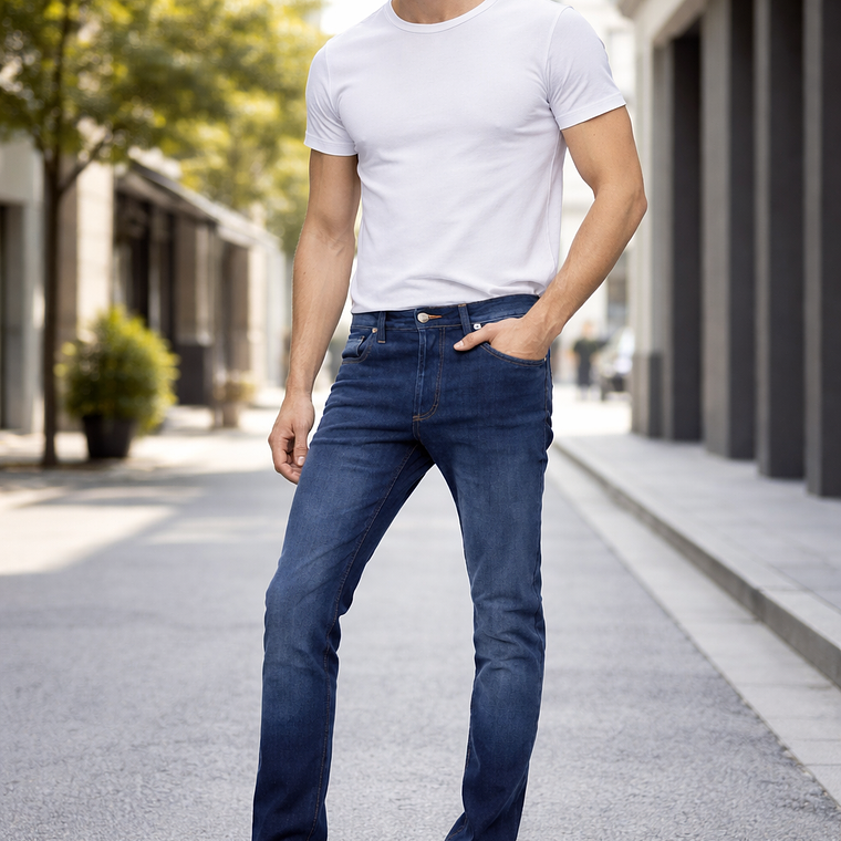 Molde Digital Jean Recto clasico Hombre, Talles 3xl Al 7xl 1