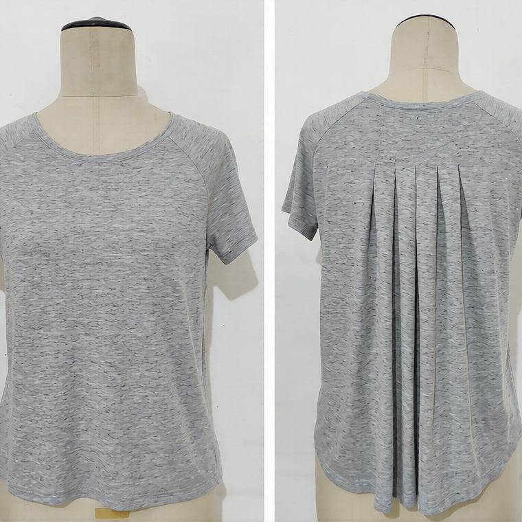 Molde Digital Remera Ranglan Mujer Tablas Esp,talles S A Xxl 2