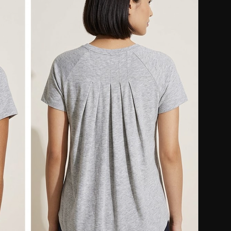 Molde Digital Polera Ranglan Mujer Tablas Esp,talles S A Xxl 1