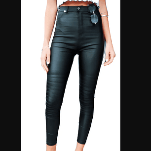 Molde Digital Pantalon Recorte en rodilla Con alforzas, talles S A Xxl