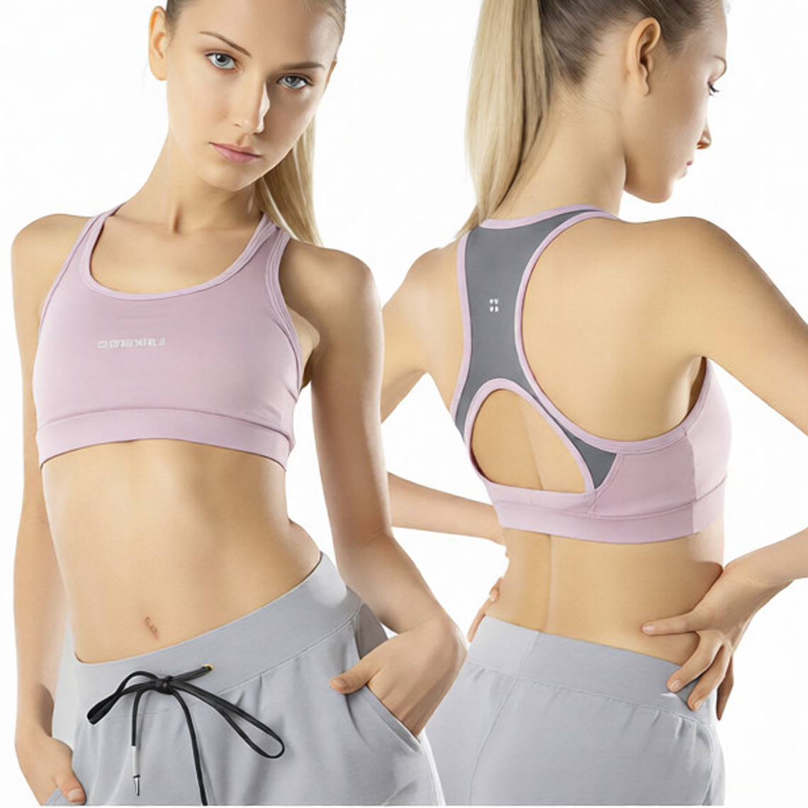 Molde Digital Top Deportivo Con Cut Out, pack Talles S Al Xxl 1