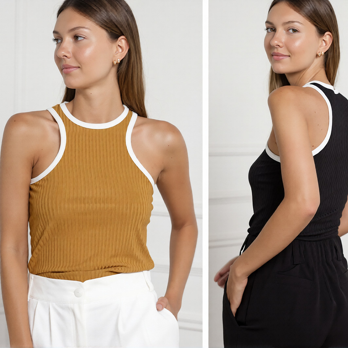 Molde Digital Musculosa Sisa Delantera Cavada, talles S A Xxl 2