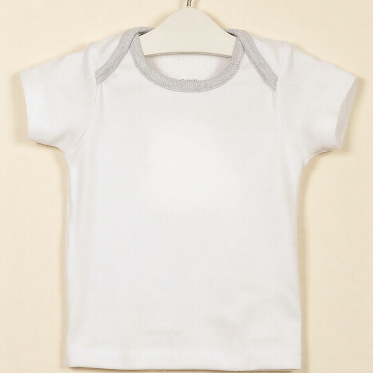 Molde Digital Remera Bebe Cuello Americano, Talles 1 Al 5 1