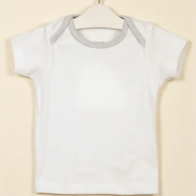 Molde Digital Polera Bebe Cuello Americano, Talles 1 Al 5 1