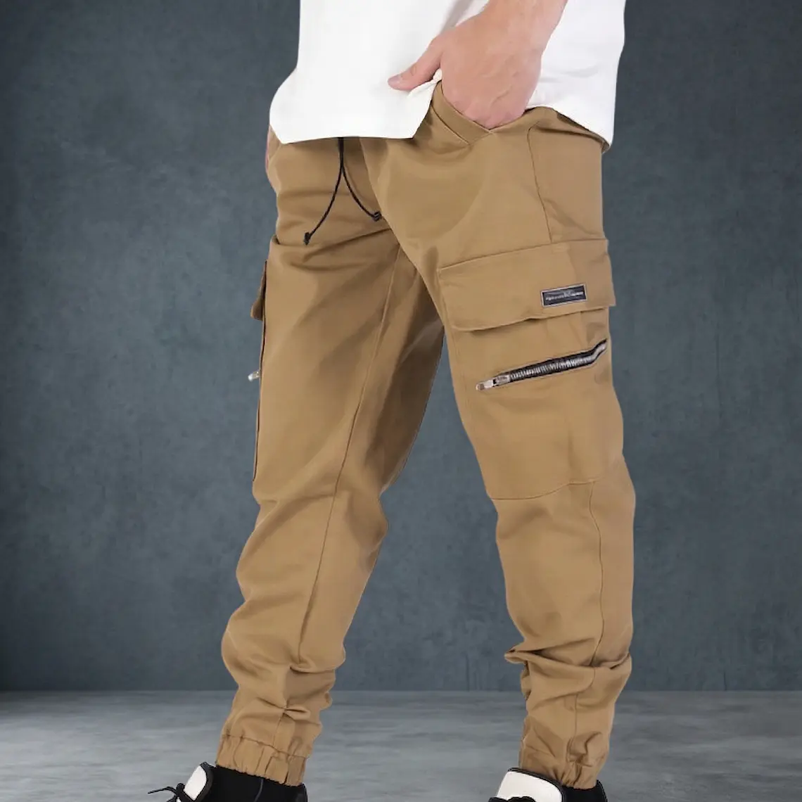 Molde Digital Jogger Bolsillos Cargo Inf, Talles S Al Xxl 1