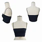 Molde Digital Top Pupera Escote Horizontal, Talles S Al Xxl - Miniatura 1