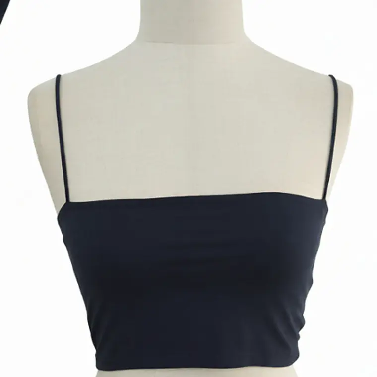 Molde Digital Top Pupera Escote Horizontal, Talles S Al Xxl 2