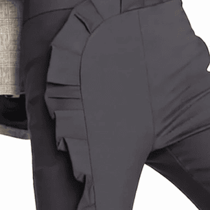 Molde Digital Pantalon Volado Vertical, Pack Talles S Al Xxl