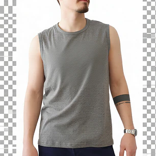 Molde Digital Remera Sin Mangas, Pack Talles 3xl Al 7xl