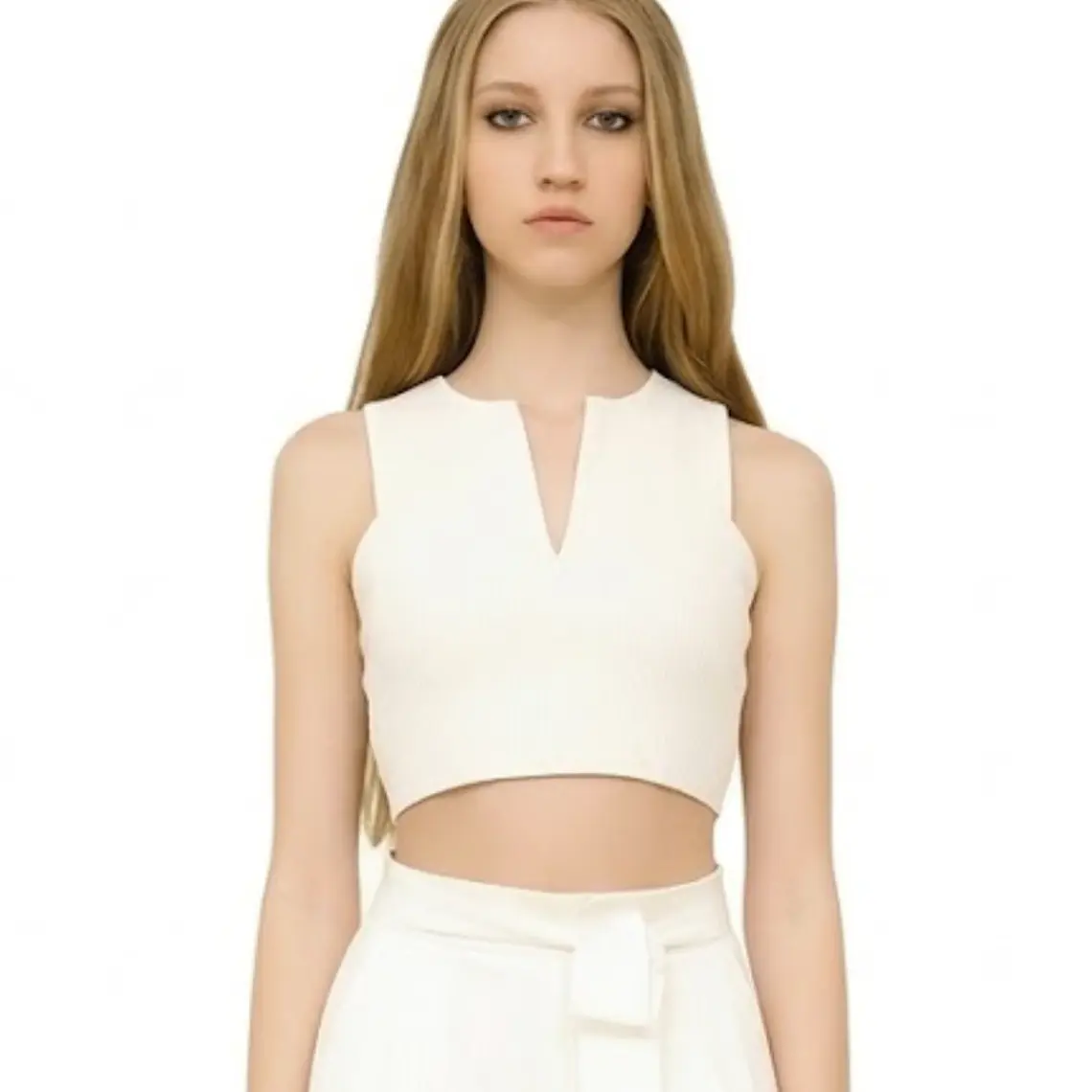 Molde Digital Crop Top Co cinta Gross En Espalda, Talles S Al Xxl 1