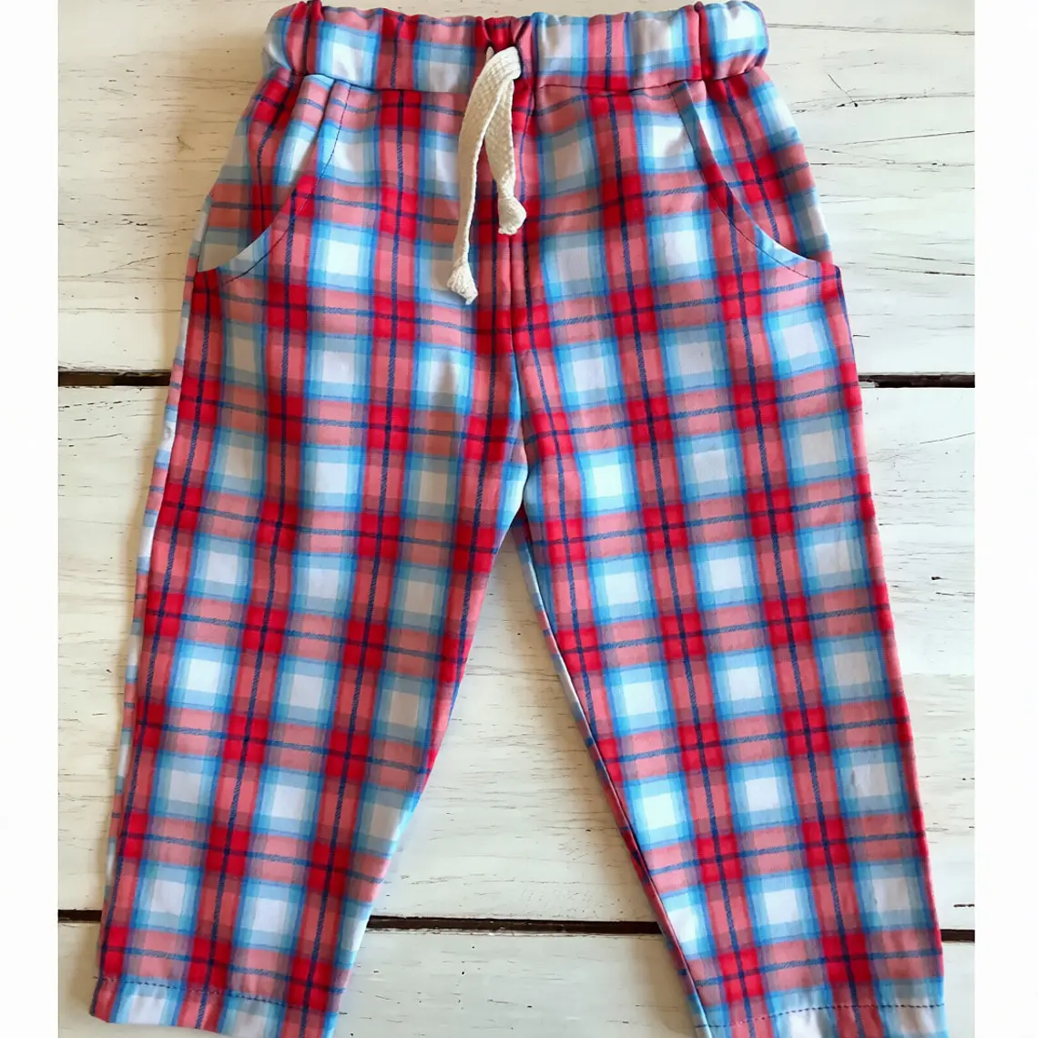 Molde Digital Pantalon Pijama Bebe Con bolsillo, Talles 1 Al 5 1